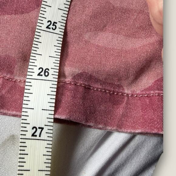 Sundance Pants 2 Pink Camo Cargo Utility Stretch High Rise Straight Ankle - Picture 6 of 7